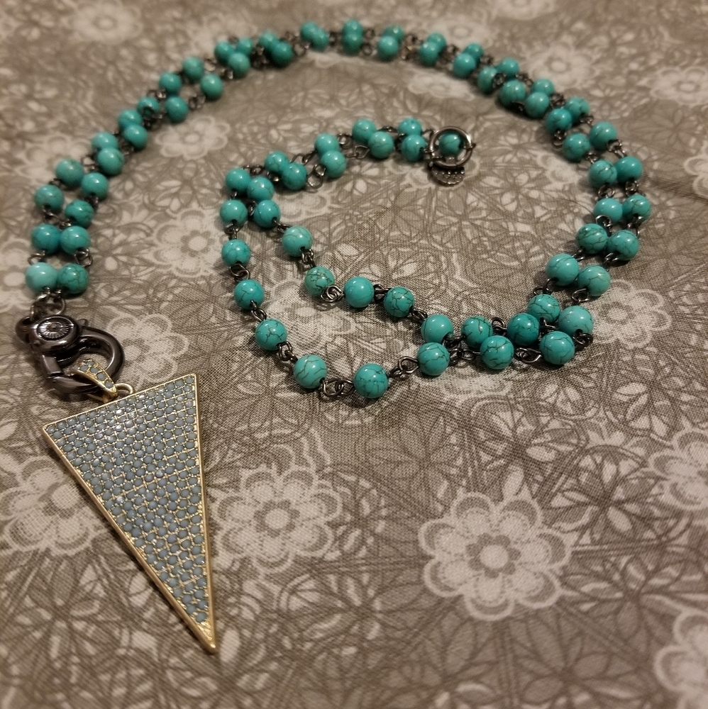 Marlyn Schiff beaded necklace